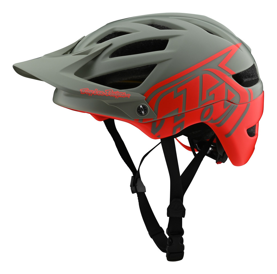 MTB-Helm A1 Mips Youth Classic Orange/Gray Olive OS