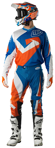 Troy Lee Designs - GP AIR Pant Verse Blue/Orange