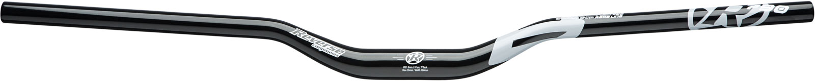 Lenker Alu Base 35, Rise 35, 790mm Black/Grey