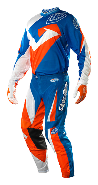 Troy Lee Designs - GP AIR Pant Verse Blue/Orange