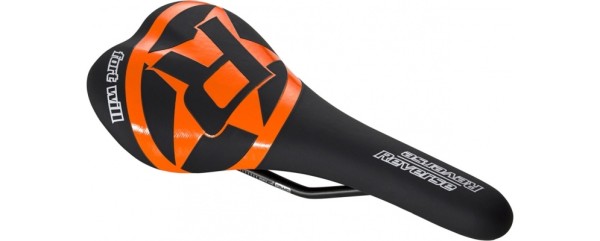 Sattel Fort Will CrMo Black/Orange