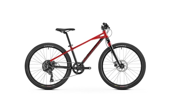 Komplettbike Leader 24 Zoll, 2022 Cherry Red/Black