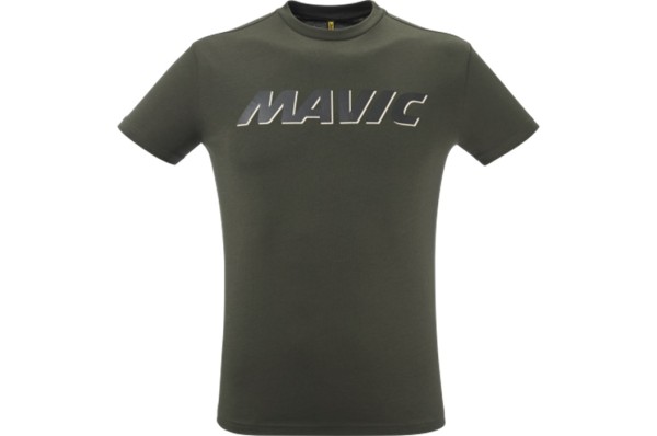 T-Shirt Corp Logo Tee Men U-Army Green