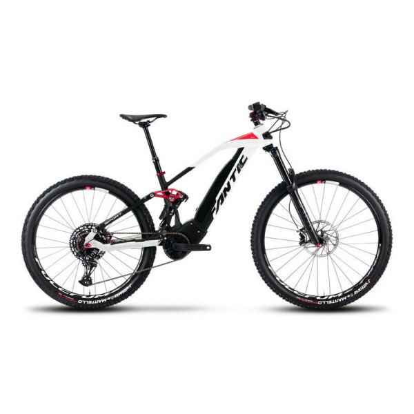 E-Komplettbike Fully XMF 1.7 Alu, 2022 Weiss/Rot/Schwarz