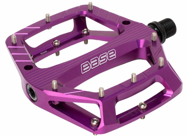 Plattformpedale Base Alu Purple