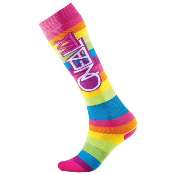 Socken Pro MX lang Rainbow OS