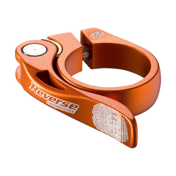 Sitzrohrklemme Long Life 34,9mm Orange