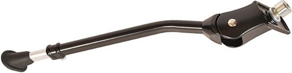 Velo Seitenständer Alu Schwarz 20-28"