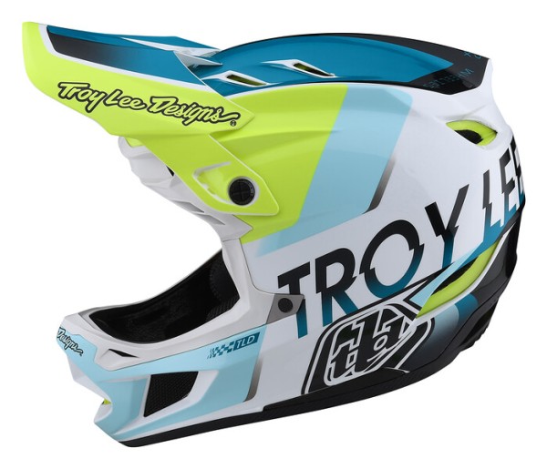 Fullface-Helm D4 Composite MIPS Qualifier White / Green