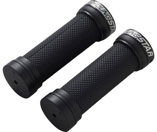 Griffe Kinder Grip Youngstar Single Länge 98mm, 28mm Black/Black