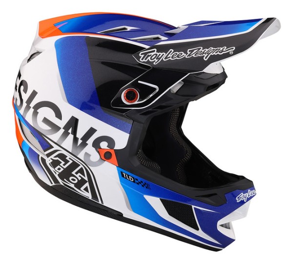 Fullface-Helm D4 Composite MIPS Qualifier White / Blue