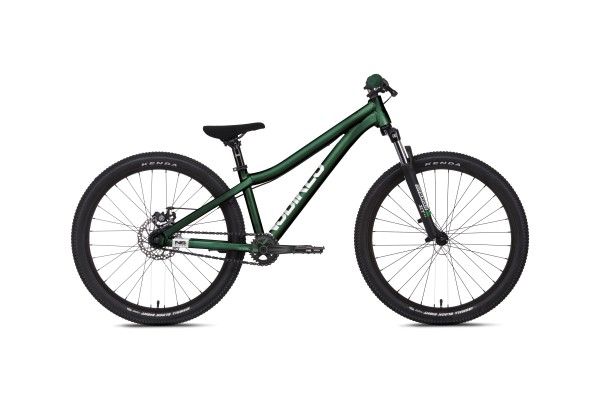 Komplettbike Dirtbike/Funbike Zircus 24" Alu Dunkelgrün Glänzend