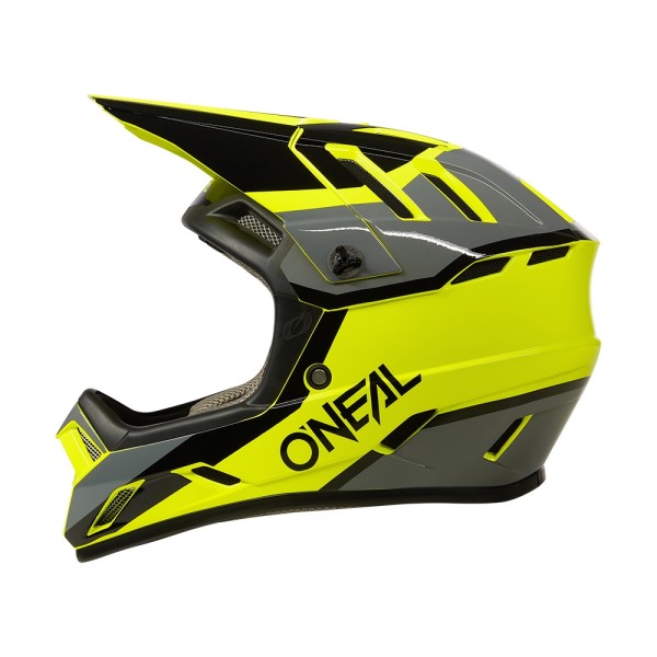Fullface-Helm Backflip Strike Neon Yellow/Black