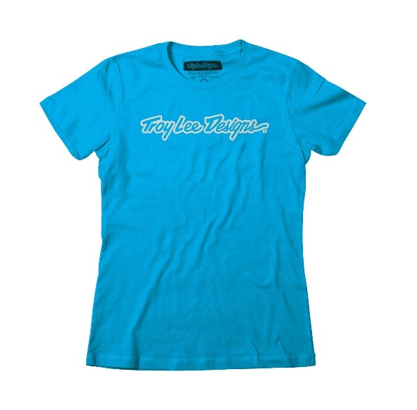 Troy Lee Designs - Signature Tee Women Tourquise