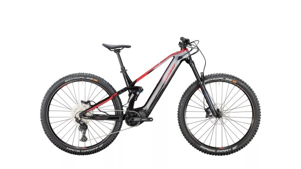 E-Komplettbike Enduro eWME 3.9 Graphit/Red