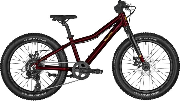 Komplettbike Bergamonster 20 Girl Plus, 2023 Candy Red Metallic Shiny