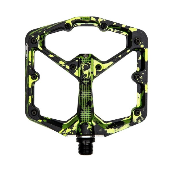 Plattformpedale Stamp 7 Splatter Limited Edition Black/Lime