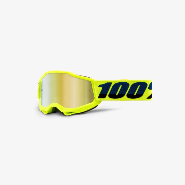 Brille Accuri 2 Anti Fog Gold Mirror Flo Yellow