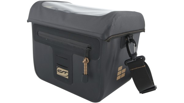 Lenkertasche Neo.Handlebar Bag Waterproof Schwarz/Gold