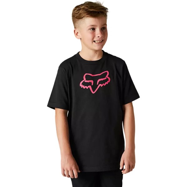 T-Shirt Legacy SS Tee Youth Black/Pink