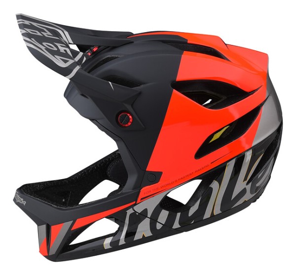 Fullface-Helm Stage MIPS Nova Glo Red