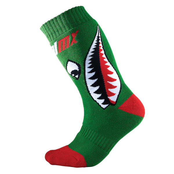 Socken Pro MX Youth Bomber Green/Red