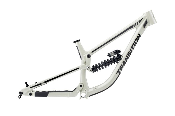 Rahmen TR11 DH Alu Glacier White