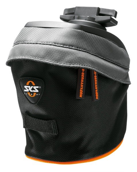 Satteltasche Race Bag Small Black/Orange