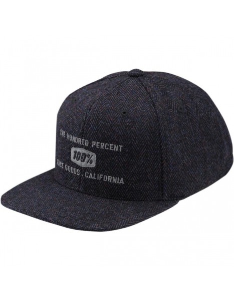 Kappe Broomley Snapback Hat Herringbone