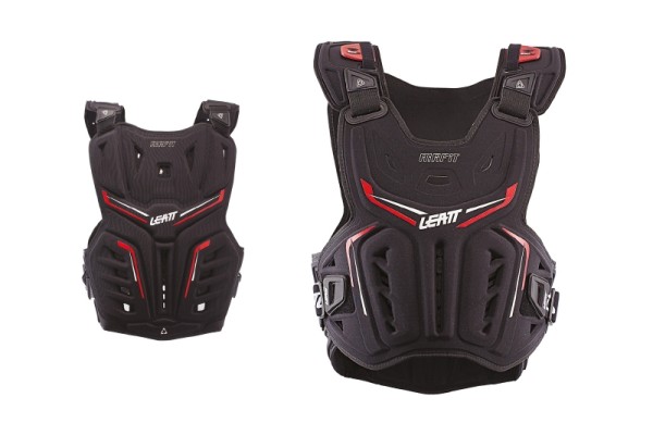 Protektorenweste Chest Protector 3DF Airfit Black/Red OS