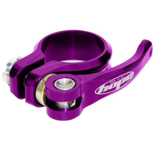 Sitzrohrklemme Schnellspanner Seat Clamp QR Purple