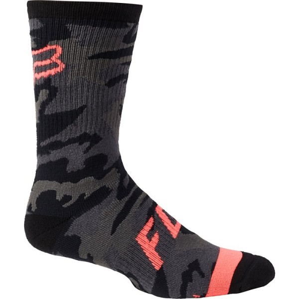 Socken 8" Defend Sock Black/Camo