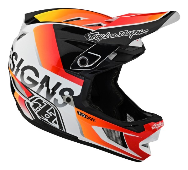 Fullface-Helm D4 Composite MIPS Qualifier 23 White / Orange