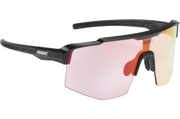 Sportbrille MVS Shield Photochromic Black Frame/Red Mirror Lens