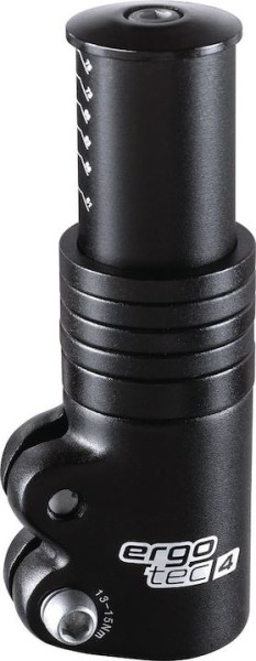 Vorbauerhöhung Ahead Adapter 1-1/8" sandblasted black