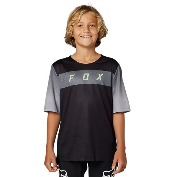 Jersey Flexair SS kurzarm Youth Black