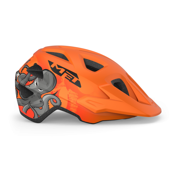 MTB-Helm Eldar Active Junior Orange Octopus