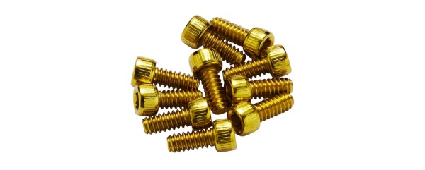 Ersatz-Pins für die Escape Pro /One Pedale Steel Gold