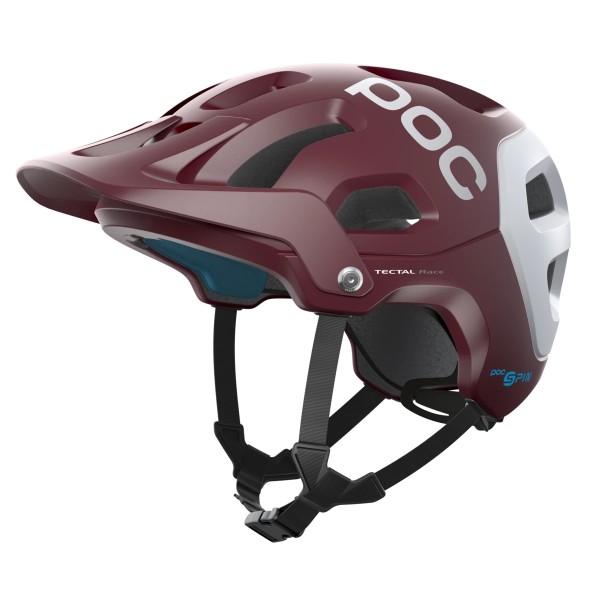 MTB-Helm Tectal Race Spin Red/Hydrogene White