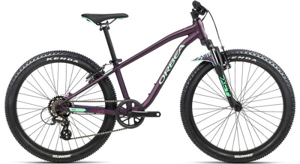 Kinder-Mountainbike MX 24 XC, Violet/Türkis