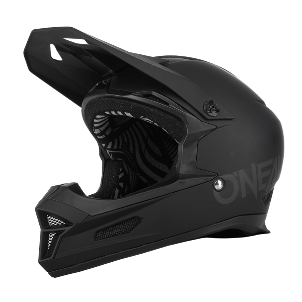 Fullface-Helm Fury Solid Black