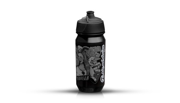 Trinkflasche 500ml Stickerbomb Ultrablack