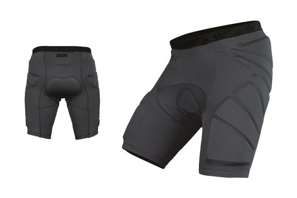 Hack Protektoren-Shorts Grey