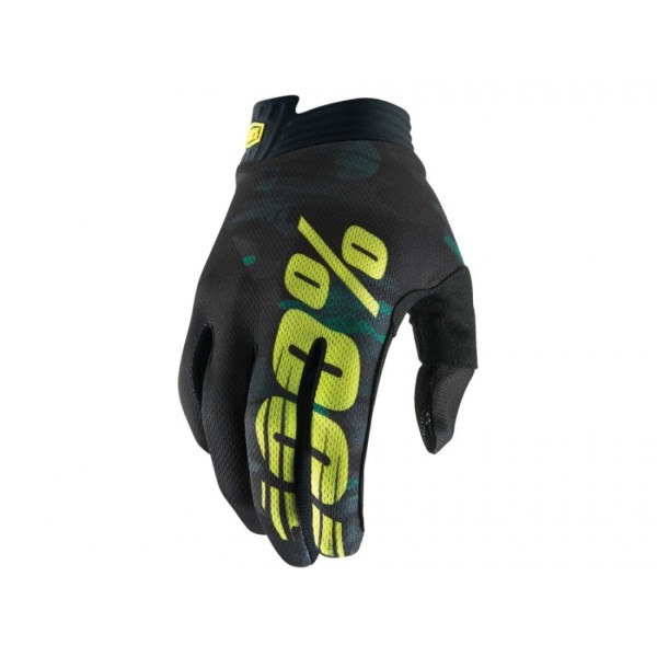 Handschuhe iTrack Youth Camo Black/Green