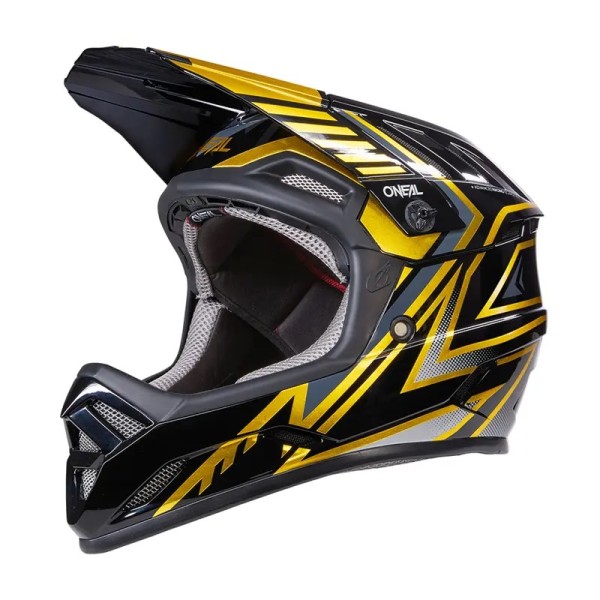 Fullface-Helm Backflip V22 Knox Black Gold