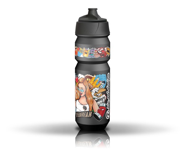 Trinkflasche Bottle 750ml Stickerbomb II