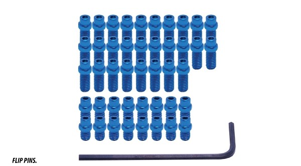 Vault Pedale Flip Pin Kit blue