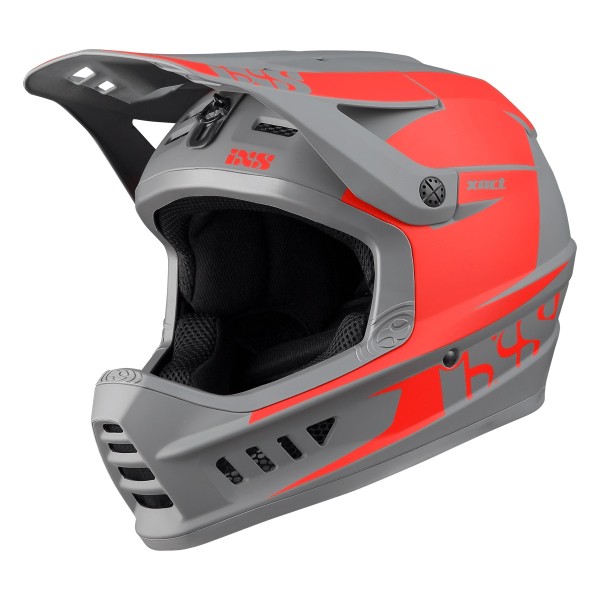 Fullface-Helm Xact Evo Graphite Red