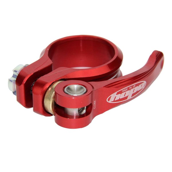 Sitzrohrklemme Schnellspanner Seat Clamp QR Red