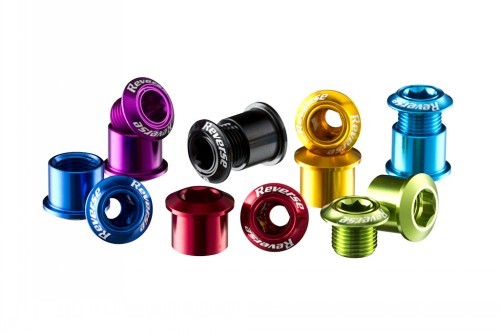 Reverse - Chainring Bolt Set 7mm Alloy Red